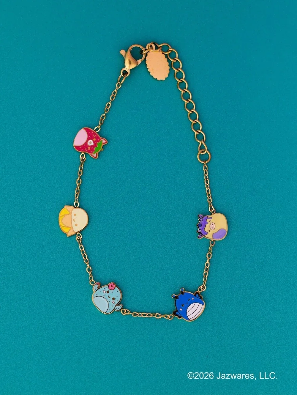 Squishmallows X Pierced Co Children's Bracelet